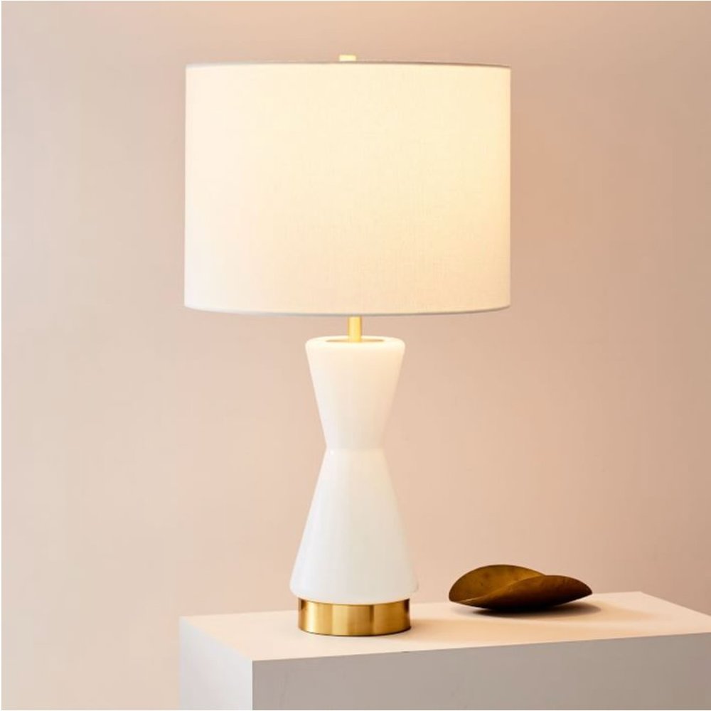 Pair of Modern West Elm Lamps